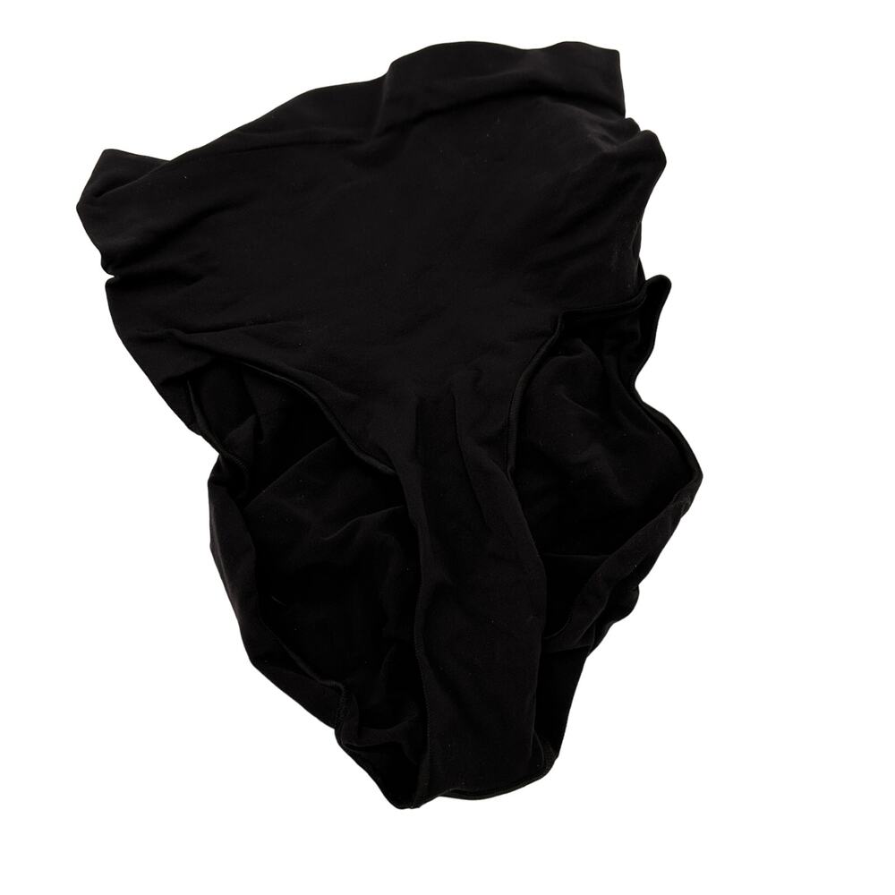 Skims Black Seamless Sculpt Mid Waist Brief Shapewear Size 2XL/3XL